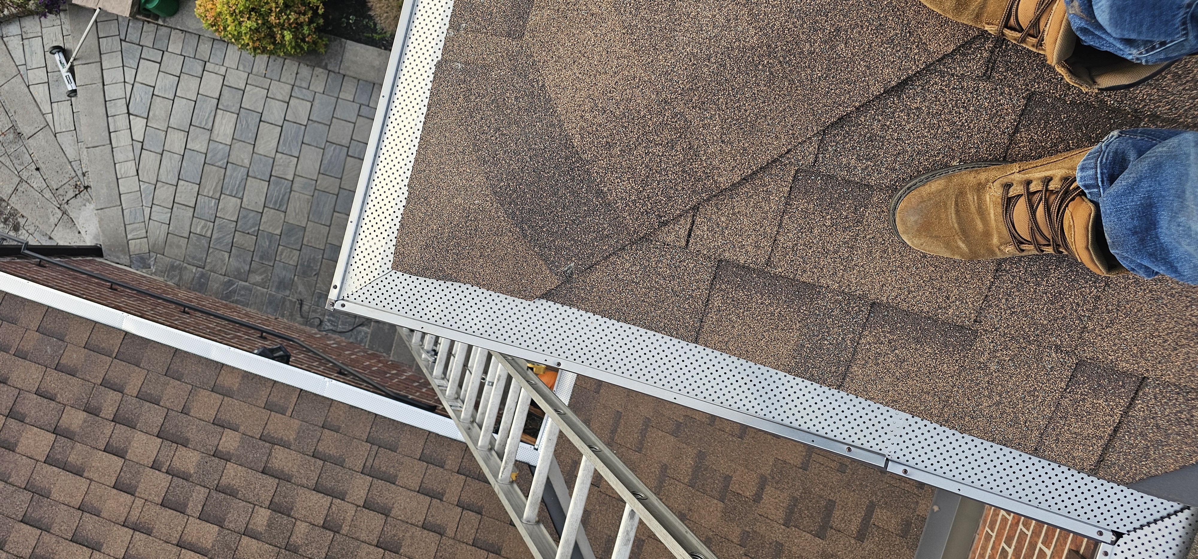 Gutter Guard Installation project 2