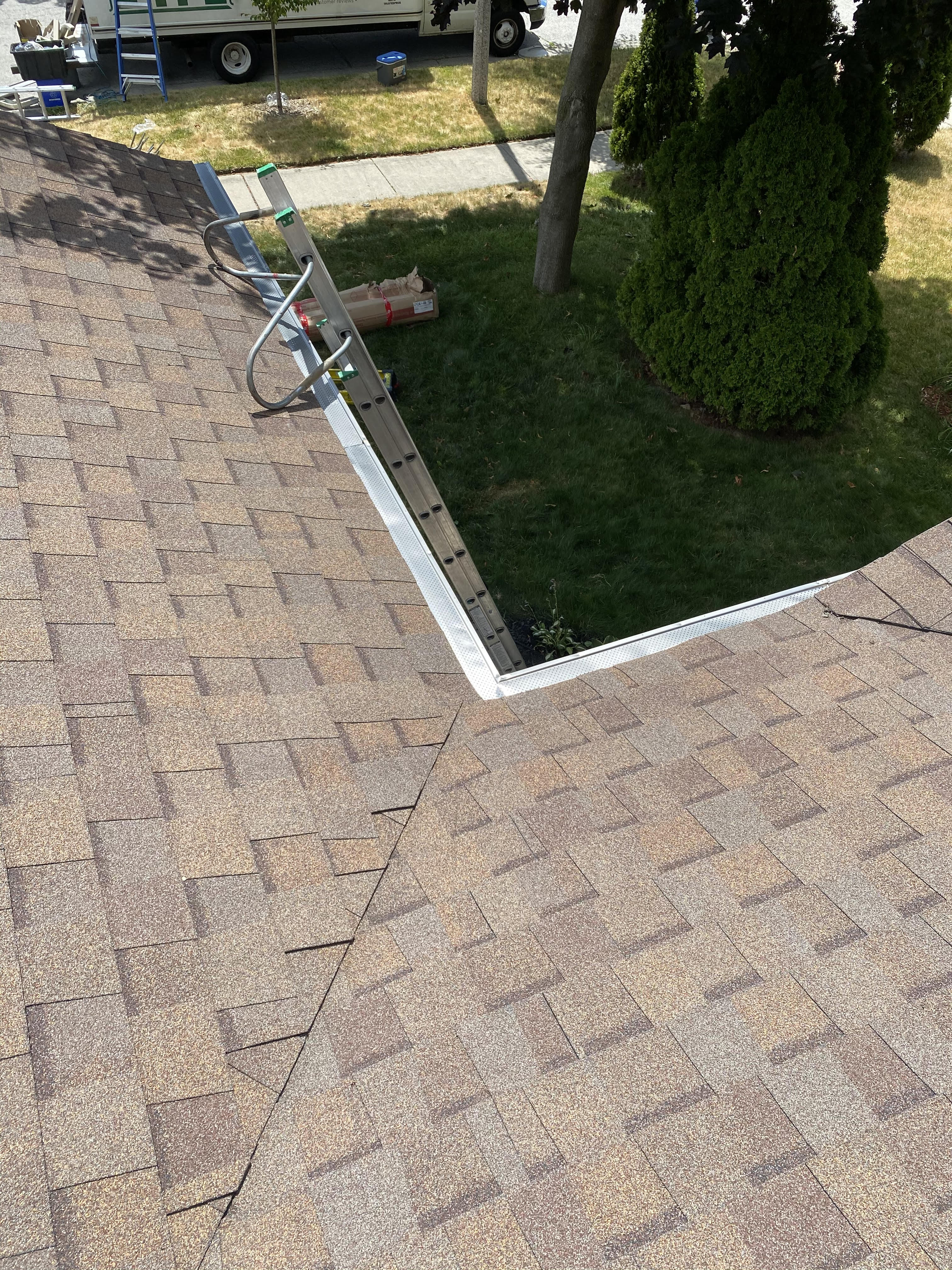 Gutter Guard Installation project 3