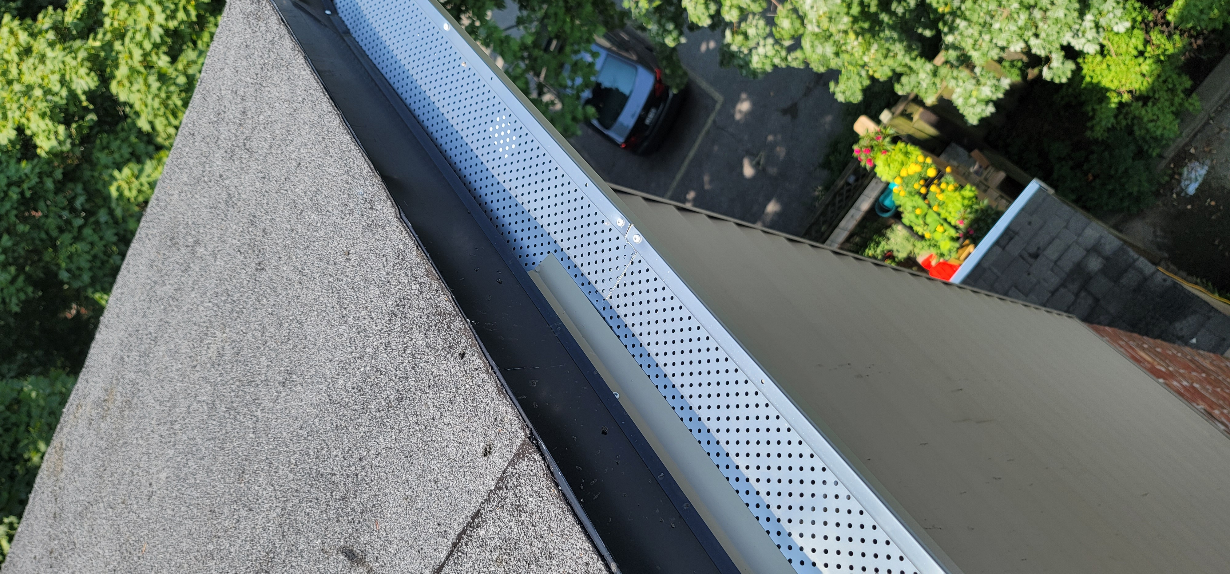 Gutter Guard Installation project 4