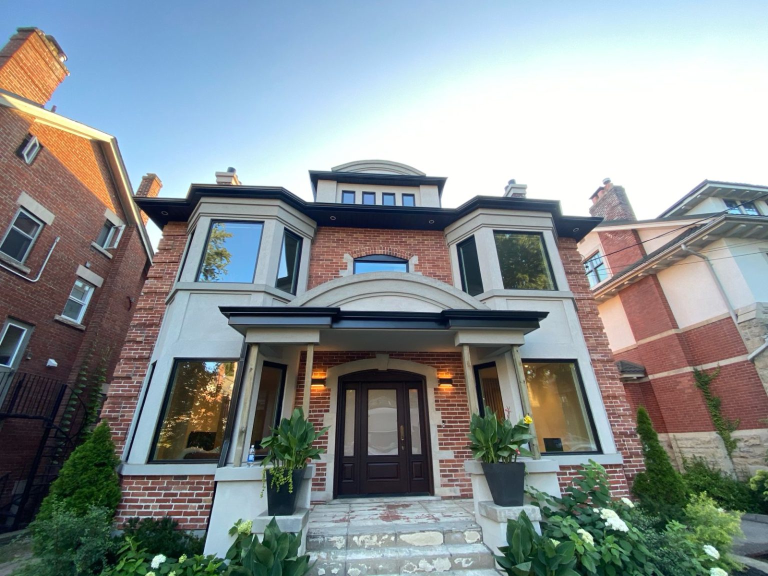 Beautiful home exterior with quality siding