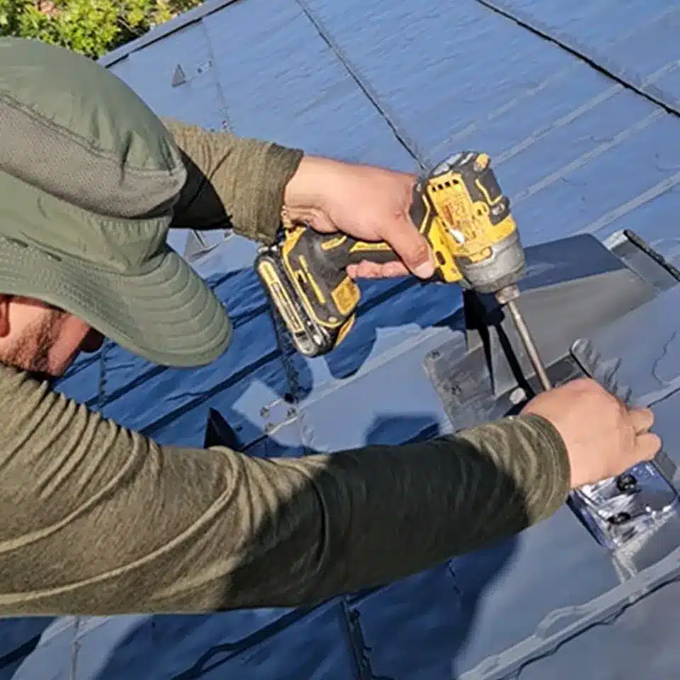 Ice Dam Removal project 4